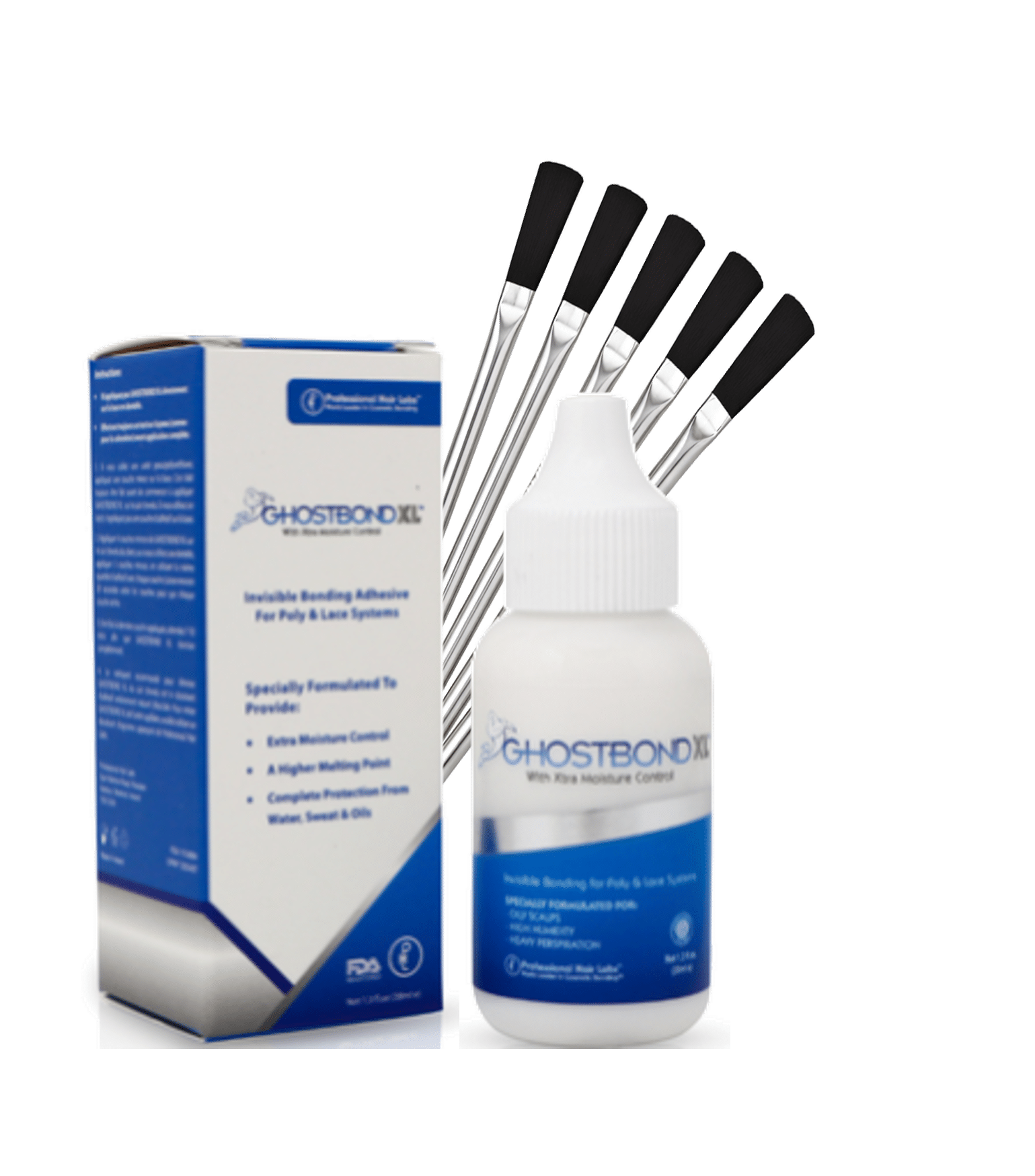 Ghostbond XL 1.3oz & 5 Application Brushes